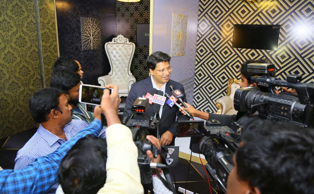 Press Conference - Launch of Orient Eleganza air circulating luxury chandeliers