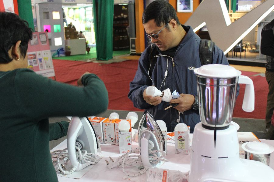 Participation in Electro Tech 2016 - Nepal