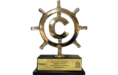 Orient Electric India Content Leadership 2019 Award