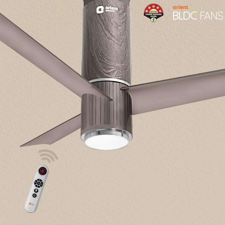 Orient Aeroslim BLDC Ceiling Fan - Brown