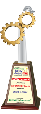 Greentech Safety Award - 2015
